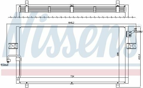 Конденсер  INFIN  I  30[OE  92110-4L005]