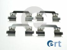 ERT FIAT К-т установочный торм. колодок передн. SEDICI 1.6 06-14, SEDICI (FY_) 1.9 D Multijet 06-11, HONDA CIVIC VIII Hatchback 1.4 05-, CIVIC VIII седан (FD, FA) 1.3 06-, SUZUKI SX4 (EY, GY) 1.5 06-10, SX4 (EY, GY) 2.0 DDiS 09-