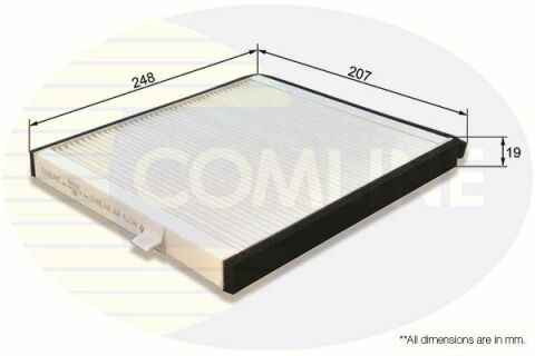 EKF202 Comline - Фильтр салона (аналог WP9254/LA361)