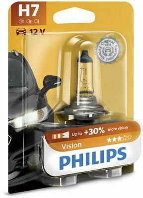 Лампа H7 Vision (+30%) 12В 55Вт PX26d Блст. 1 PC.