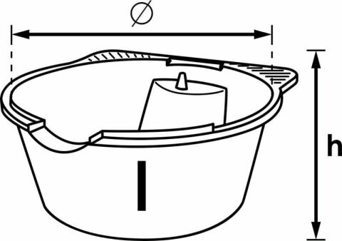 Піддон для зливу оливи (5L)