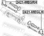 Наконечник рулевой тяги левый RENAULT Kangoo 97-07, Megane 96-03, Clio I 90-98, Scenic I 97-03, фото 2 - интернет-магазин Auto-Mechanic