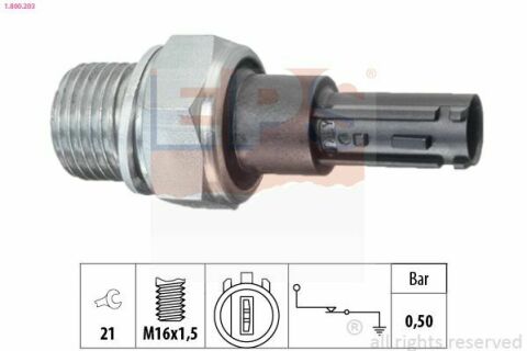 EPS CITROEN Датчик давления масла C3/C4/DS/Berlingo 1,6HDi 09-