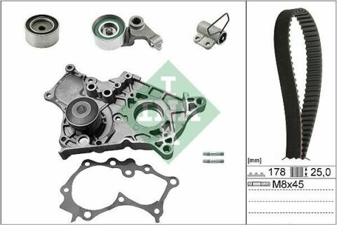 Комплект ГРМ+насос Toyota Rav 4 2.0D 01-05