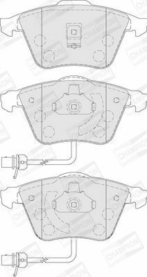 Колодки гальмові передні AUDI A6/S6,Allroad 2.5/4.2 99- VW Колодки гальмові передні AUDI A6/S6,Allroad 2.5/4.2 99- VW