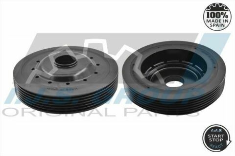 Шків колінвалу Renault Megane/Kangoo/Clio 1.5 dCi 08-/05- (6PK) Шків колінвалу Renault Megane/Kangoo/Clio 1.5 dCi 08-/05- (6PK)