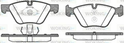 Гальмівні колодки F10/F11 (09-17)