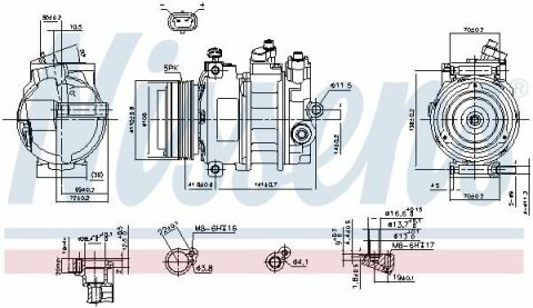 Компрессор OP ASTRA G(98-)1.6 i(+)[OE 9122119]