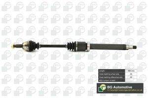 Піввісь Ford Fiesta/Fusion 1.0-1.6 02- (25/23) 930mm Пр.