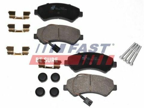 Колодки тормозные дисковые передние комплект FIAT Ducato 06-14, Ducato 14-; PEUGEOT Boxer 06-14, Boxer 14-; CITROEN Jumper 06-14, Jumper 14-