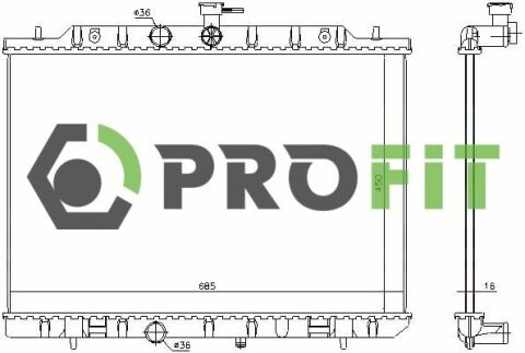 Радіатор охолоджування Радіатор охолоджування