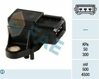 Датчик тиску наддува BMW 1/3/5/7 2.0/3.0D 01-12 Датчик тиску наддува BMW 1/3/5/7 2.0/3.0D 01-12