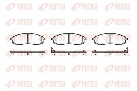 Колодки тормозные дисковые