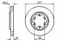 Диск тормозной (передний) Nissan Pathfinder I 86-95/Ford Maverick 93-98 (277x26), фото 20 - интернет-магазин Auto-Mechanic