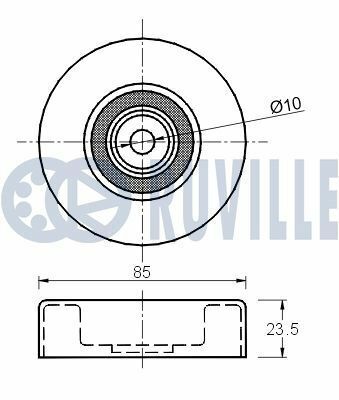 Ролик паразитний grand vitara 2.0 98-