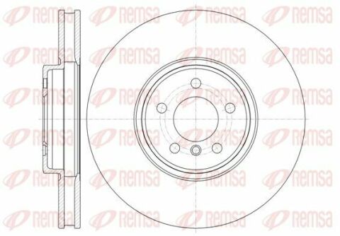 Диск гальм. передні bmw x5 e70, x6 e71