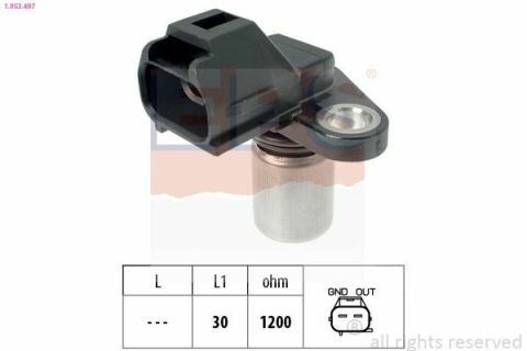 EPS TOYOTA Датчик обертів двигуна Land Cruiser, RAV-4, Corolla, Avensis, Auris, 1,4-4,5D 05-