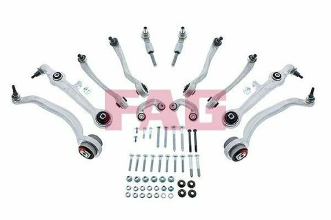 Комплект важелів підвіски (передньої) Audi A4/A6/VW Passat B5 96-05, 20мм. (=823003630) Комплект важелів підвіски (передньої) Audi A4/A6/VW Passat B5 96-05, 20мм. (=823003630)