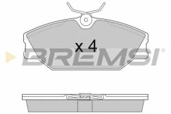 Тормозные колодки пер. Laguna I/Megane I 95-03 (TRW)