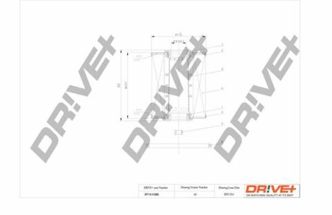 DP1110.13.0093 Drive+ - Фільтр палива