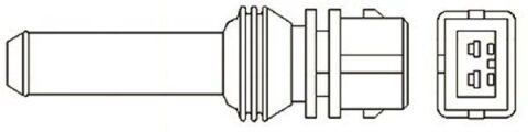 Лямбда-зонд (3 конт.) audi 80/100/a6 1,8-2,3 vw golf ii, passat 1,8-2,2