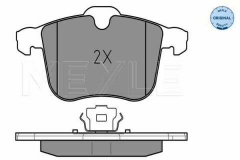 Колодки гальмівні (передні) Opel Signum/Vectra C/GTS/SAAB 9-3/9-3X 1.8-3.2 02-