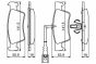 Колодки гальмівні (задні) VW Touareg 02-10 (+датчики), фото 13 - інтерент-магазин Auto-Mechanic