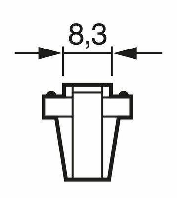 Автолампа PB3 24V 1.2W B8.3d