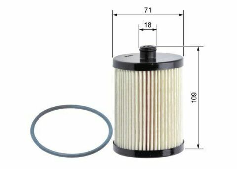 Фильтр топливный 2.8TDI 12V,2.4TDI 20V VW LT28-55 96-06; VOLVO V70 00-07, XC90 02-16, S60 00-09, S80 98-05