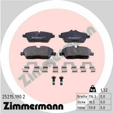 Тормозные колодки (задние) MB M-class (W166)/GL-class (X166) 11- (TRW)