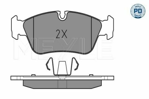 Колодки тормозные (передние) BMW 3 (E90) 1.6-2.0 i 04-11