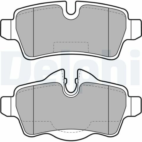 Колодки гальмівні (задні) Mini (R50/R53/R56)/Roadster (R59)/Clubman (R55) 06-06