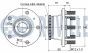 RUVILLE MAZDA Ступица задняя с кольцом ABS MAZDA 6 02-, 323 -04, 626 -02, Premacy 99-., фото 2 - интернет-магазин Auto-Mechanic