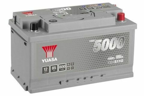 Yuasa 12V 85Ah Silver High Performance Battery YBX5110 (0)