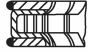 Кільця поршневі Citroen Berlingo 1.4i 96-11 (75.00mm/STD) (1.5-1.5-2.5), фото 6 - інтерент-магазин Auto-Mechanic