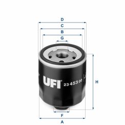 Фільтр масляний 1.4MPI 16V,1.6FSI 16V VW Golf VI 09-14, Caddy III 04-15, Golf V 03-09, Golf Plus 05-14, Polo 09-18; AUDI A2 00-05; SKODA Octavia A5 04-13, Fabia II 07-14, Octavia Tour 96-10, Roomster 06-15, Fabia I 99-07; SEAT Leon 05-12, Ibiza 09-17, Ibiza 02-09, Altea 04-09, Cordoba 02-09