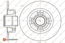 Диск тормозной