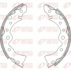 Колодки тормозные Nissan Almera 1,6 2006–