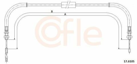 Трос ручника