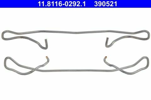 Планка супорта (переднього) прижимна Opel Astra G/H 04-/Combo 01- (Ate) Планка супорта (переднього) прижимна Opel Astra G/H 04-/Combo 01- (Ate)