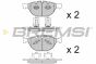 Гальмівні колодки пер. BMW 5(E60)/7(E65) 04-10 (ATE) (193,2x79,2x20,8), фото 1 - інтерент-магазин Auto-Mechanic