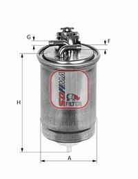 Фильтр топливный VW LT 2.5-2.8TDI 96-06 (OE line)