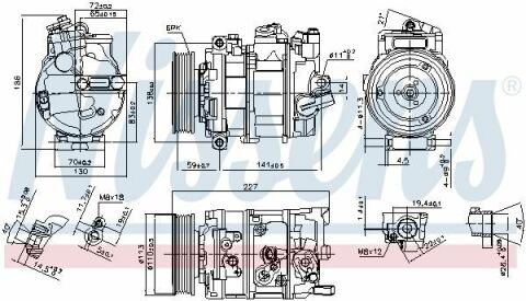 Компрессор VOLKSWAGEN JETTA IV (162, 163) (10-) 2.0 FSi