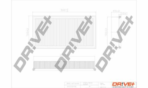 DP1110.10.0109 Drive+ - Фільтр повітря