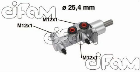 CIFAM RENAULT Головний гальмівний циліндр (сист.TRW) з ESP Trafic II, Opel Vivaro, Nissan 01-