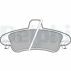 DELPHI FORD Тормозные колодки задние Mondeo 1.6-2.0 93-