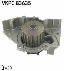 Помпа води BX 87-, XANTIA, ZX Помпа води BX 87-, XANTIA, ZX