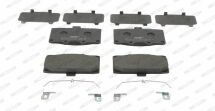 Комплект гальмівних колодок з 4 шт. дисків