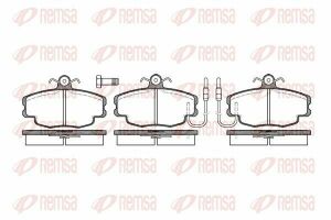 RENAULT Тормозные колодки передн. H = 63.4 мм Logan, Sandero, Dacia Solenza, Peugeot 205-309, R11-25