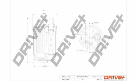 DP1110.13.0108 Drive+ - Фільтр палива